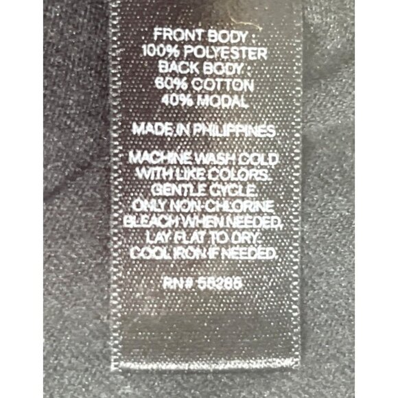 Express Medium Black Sleeveless Top 1/4 Zipper Front 21h - Picture 6 of 11